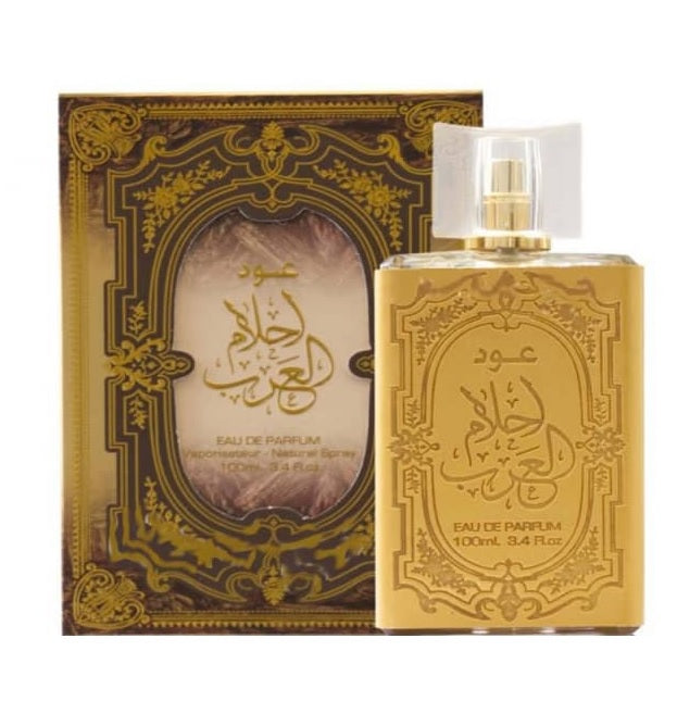 Oud Ahlam Al Arab Eau de Parfum by Ard Al Zaafaran Eau De Perfume for Men & Women 100ml Spray Perfume