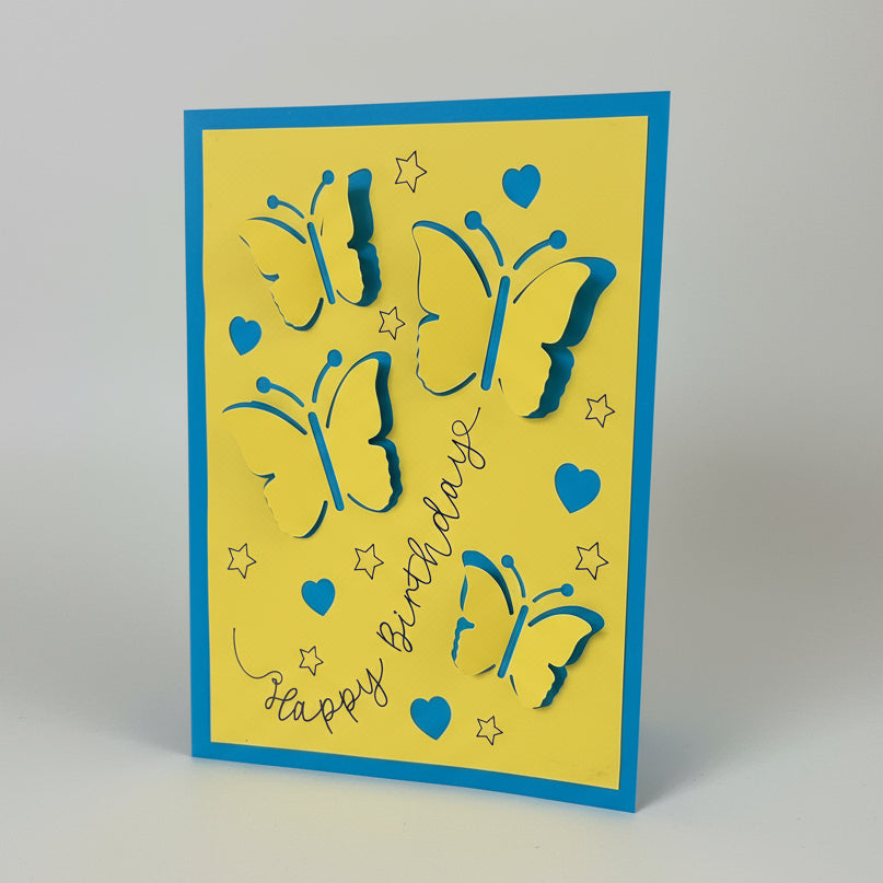 Custom Personalized Greeting Card | Birthday, Thank You & Keepsake Gift Card with Name & Message