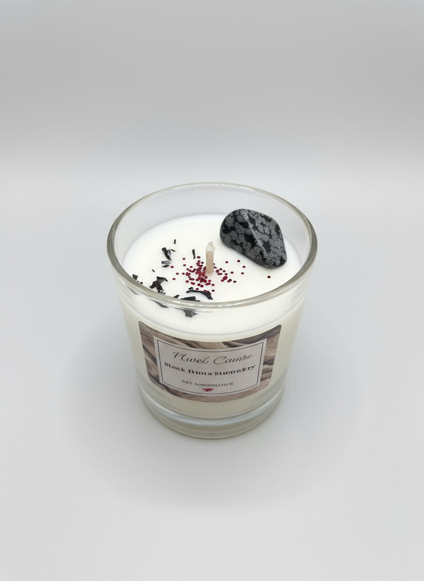 Luxury Scented Soy Candle – Hand Poured in Elegant Glass Jar (250ml)