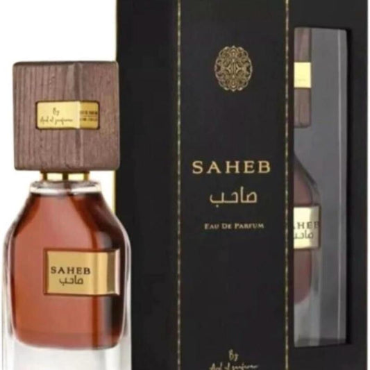 Saheb Perfume for Men by Ard Al Zaafaran – 70ml | Deep, Woody Oriental Fragrance | Long-Lasting Luxury Arabic Scent
