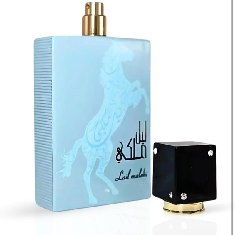 Lail Maleki Moroccan Blue by Lattafa – 100ml Eau de Parfum | Luxurious Oriental Scent in Iconic Horse Bottle