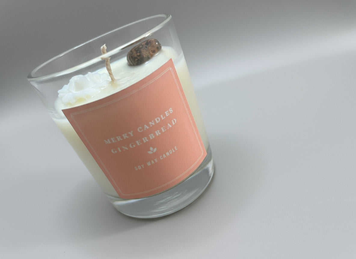 Luxury Scented Soy Candle – Hand Poured in Elegant Glass Jar (250ml)