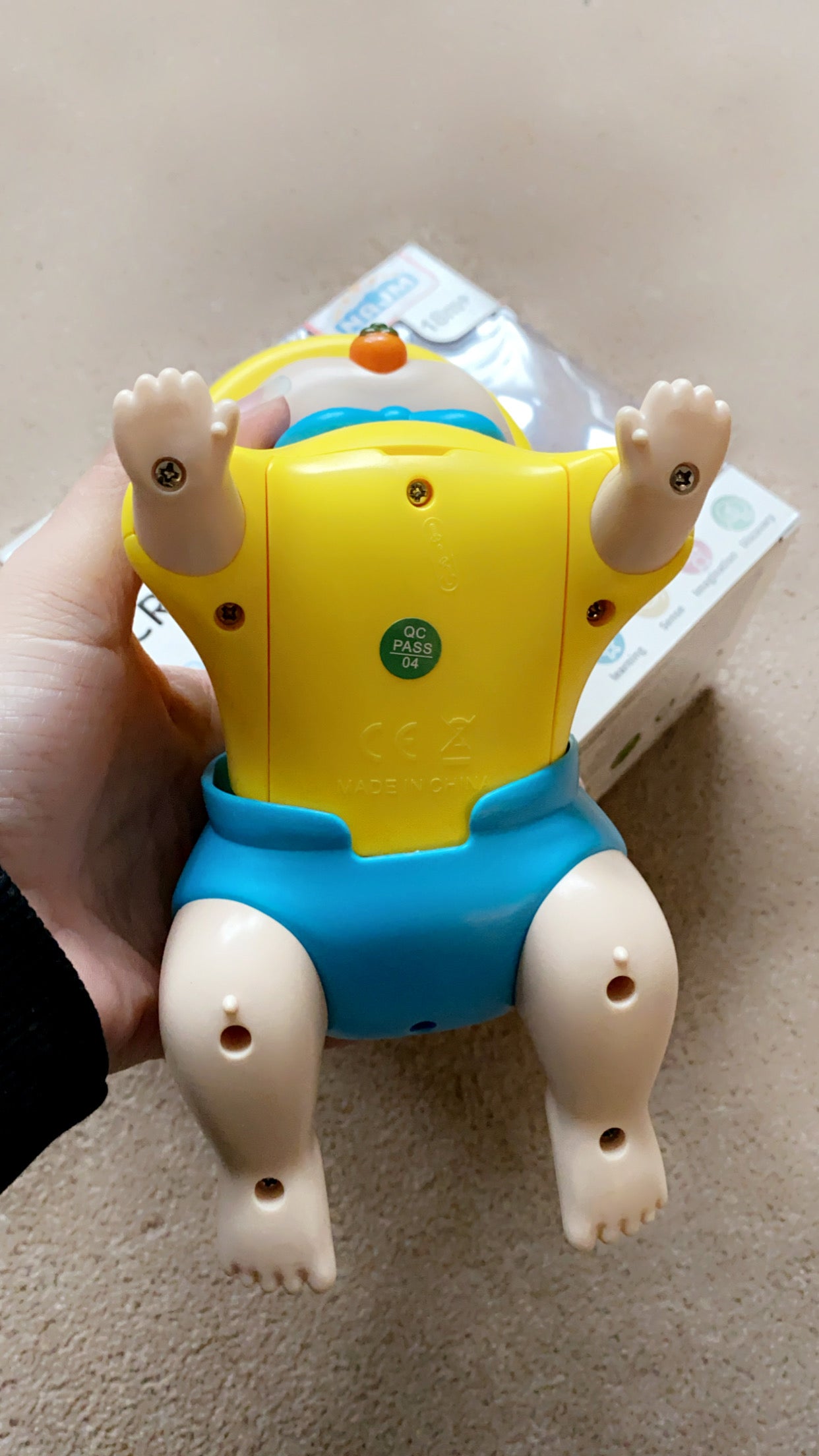Crawling Snails Baby Toy Music and Light,Walking Sensory Toys Interaction with Automatic Sensing to Avoid Obstacles Toy Gifts for Babies Kids Toddler