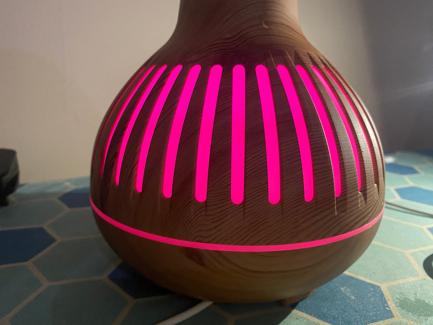 Aroma diffuser Dehumidifer wooden style with free oil