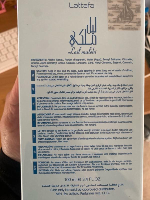 Lail Maleki Moroccan Blue by Lattafa – 100ml Eau de Parfum | Luxurious Oriental Scent in Iconic Horse Bottle