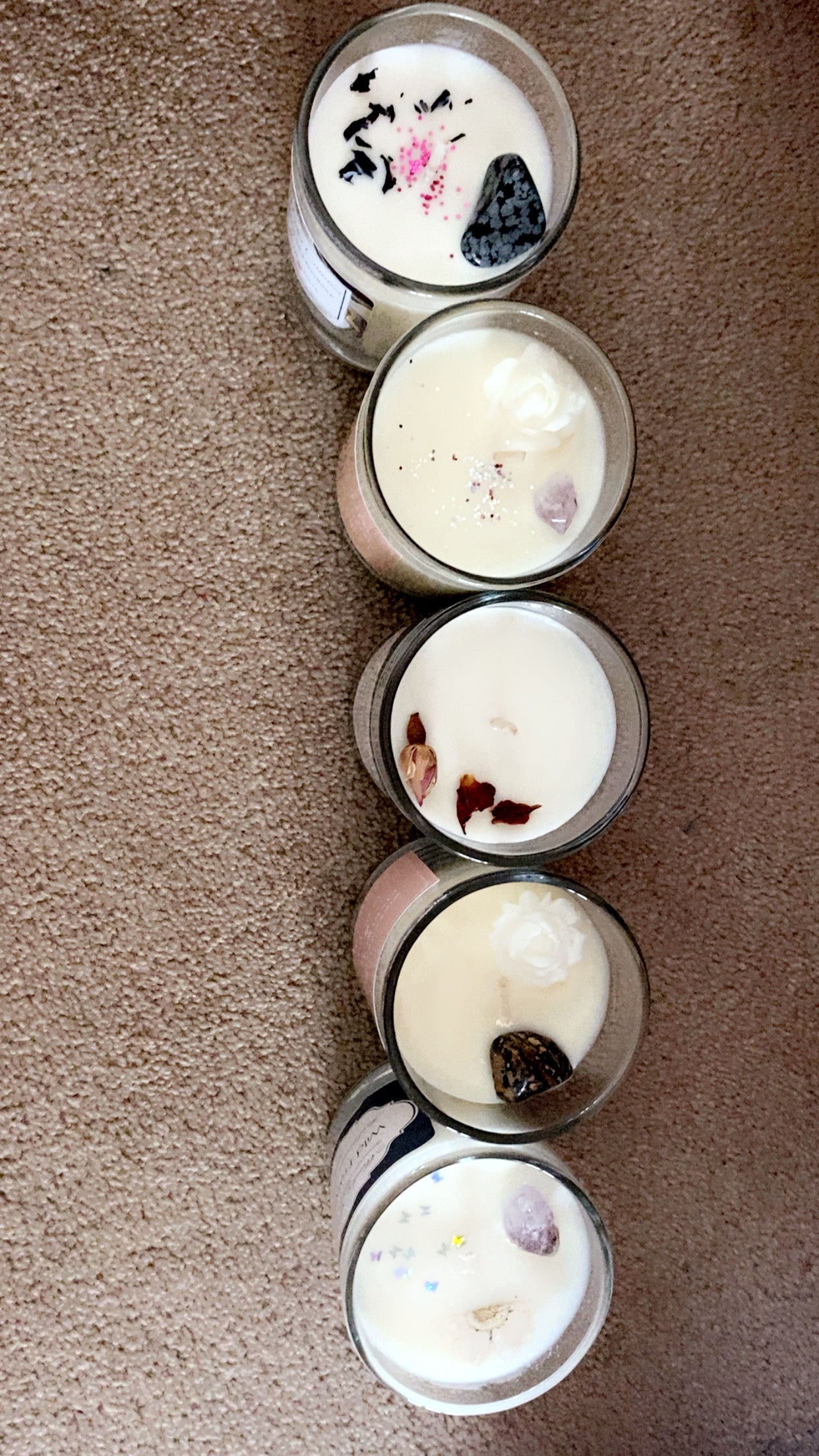 Luxury Scented Soy Candle – Hand Poured in Elegant Glass Jar (250ml)