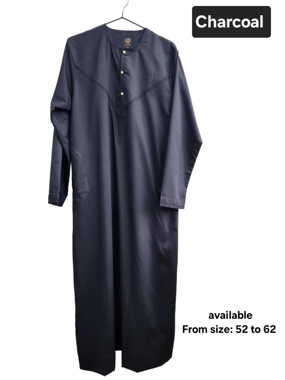 Luxurious Men’s Polyester Thobes – Lightweight & Breathable