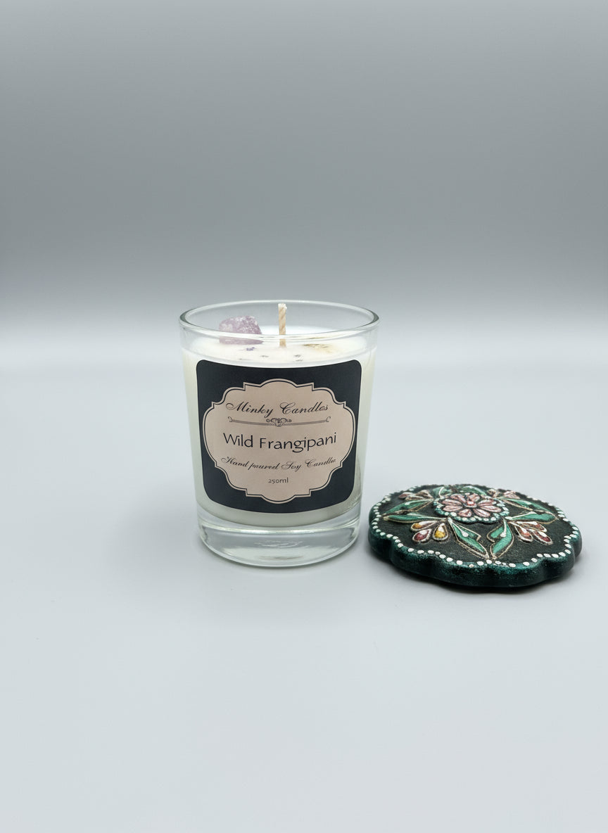 Luxury Scented Soy Candle – Hand Poured in Elegant Glass Jar (250ml)