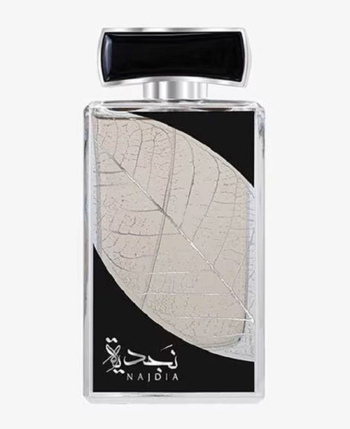 Najdia Silver by Lattafa Perfumes 100ml EDP Arabian Fresh Citrus Musky Perfume Spray