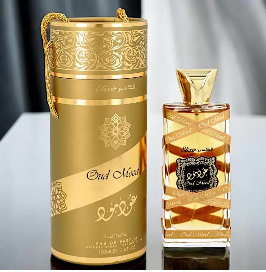 Lattafa Oud Mood Elixir Eau De Perfum 100ml Unisex Perfume