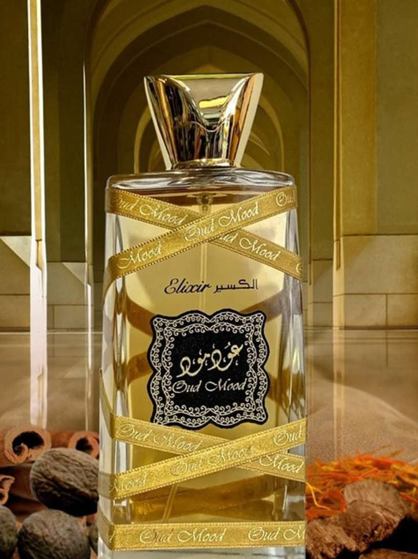 Lattafa Oud Mood Elixir Eau De Perfum 100ml Unisex Perfume