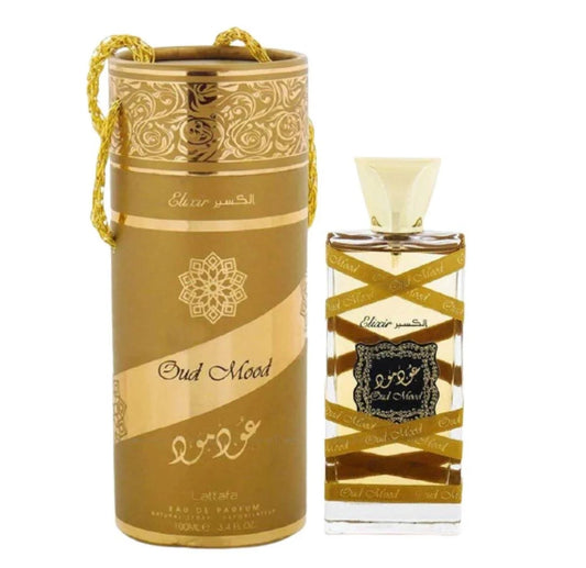 Lattafa Oud Mood Elixir Eau De Perfum 100ml Unisex Perfume