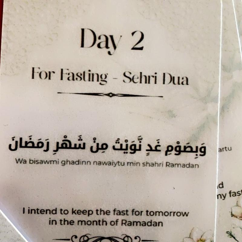 Ramadan Dua Cards – 30 Beautifully Handcrafted Pocket-Sized Islamic Cards for Daily Reflection & Spiritual Guidance