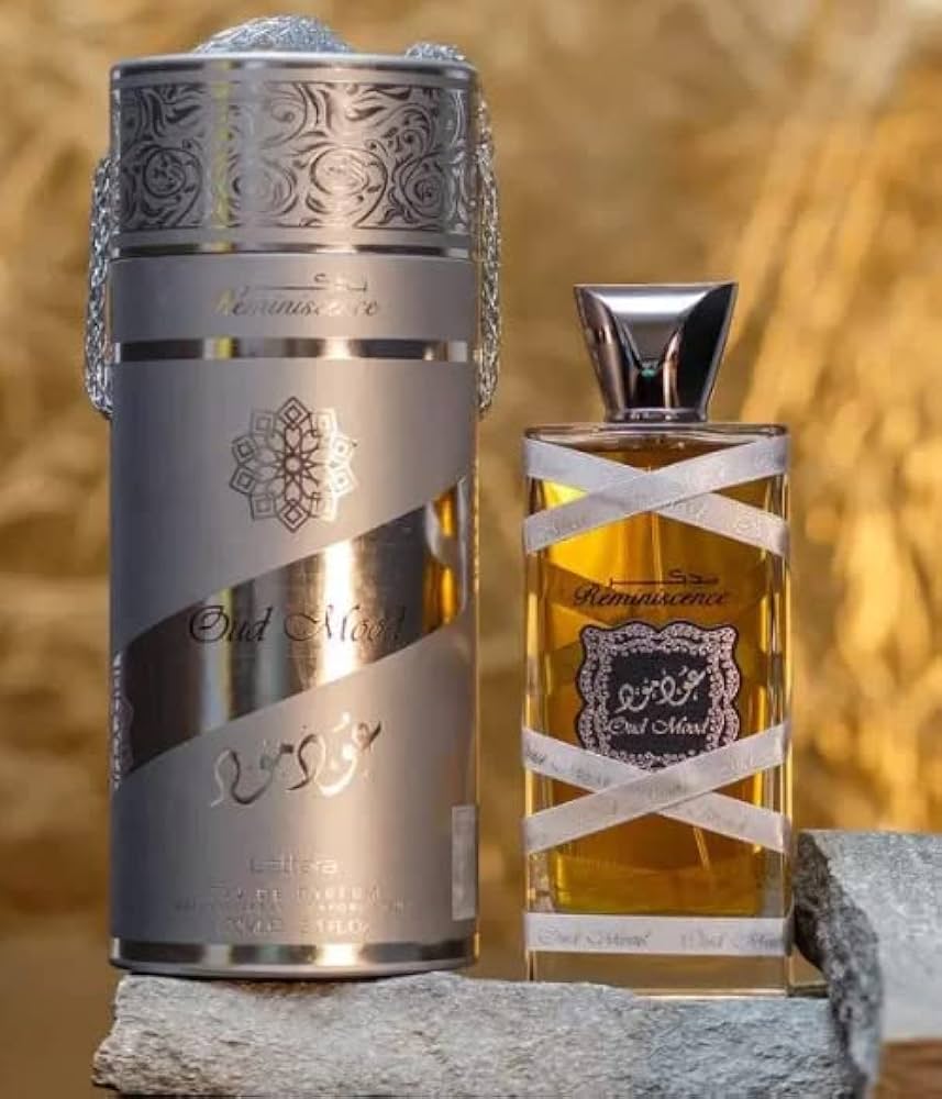 Lattafa OUD MOOD REMINISCENCE 100ml Eau de Parfum Arabic Oud Oriental Perfume Attar for Men
