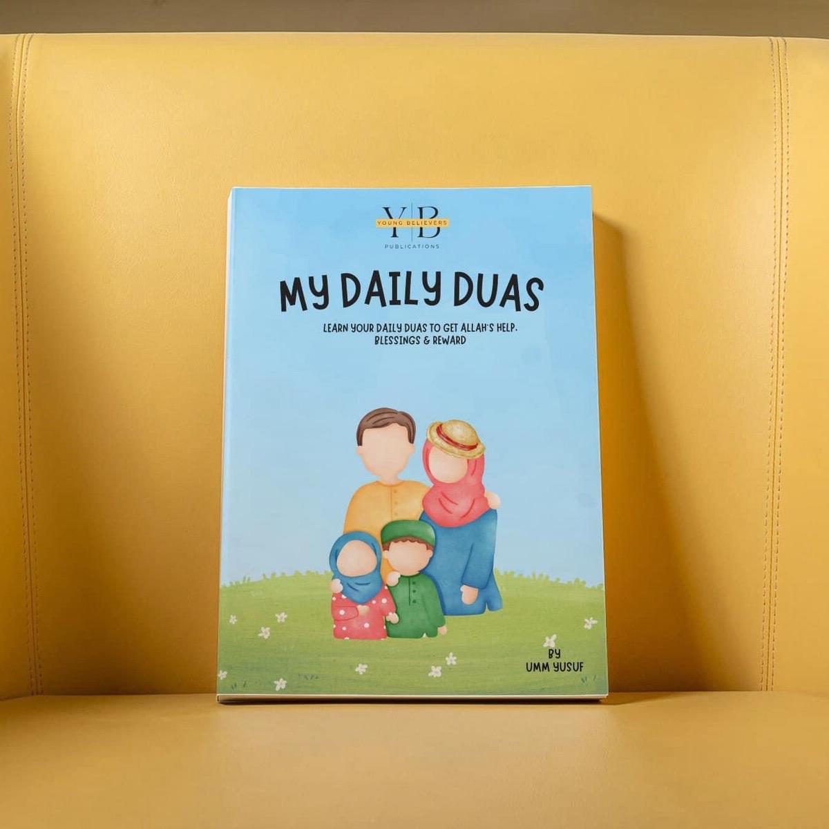 My Daily Duas: 28 Essential Duas for Children to Learn – A5 Size