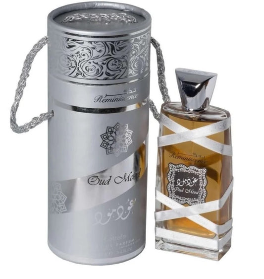 Lattafa OUD MOOD REMINISCENCE 100ml Eau de Parfum Arabic Oud Oriental Perfume Attar for Men