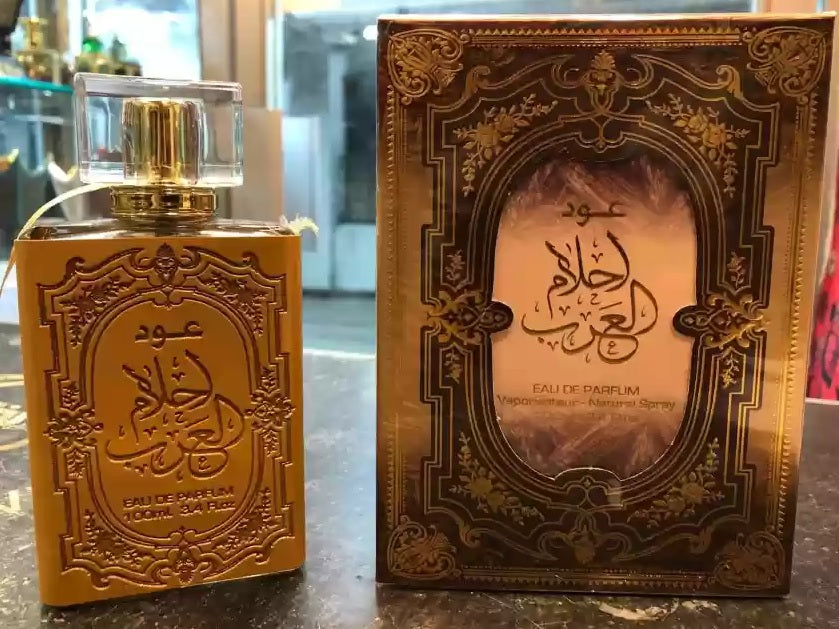 Oud Ahlam Al Arab Eau de Parfum by Ard Al Zaafaran Eau De Perfume for Men & Women 100ml Spray Perfume