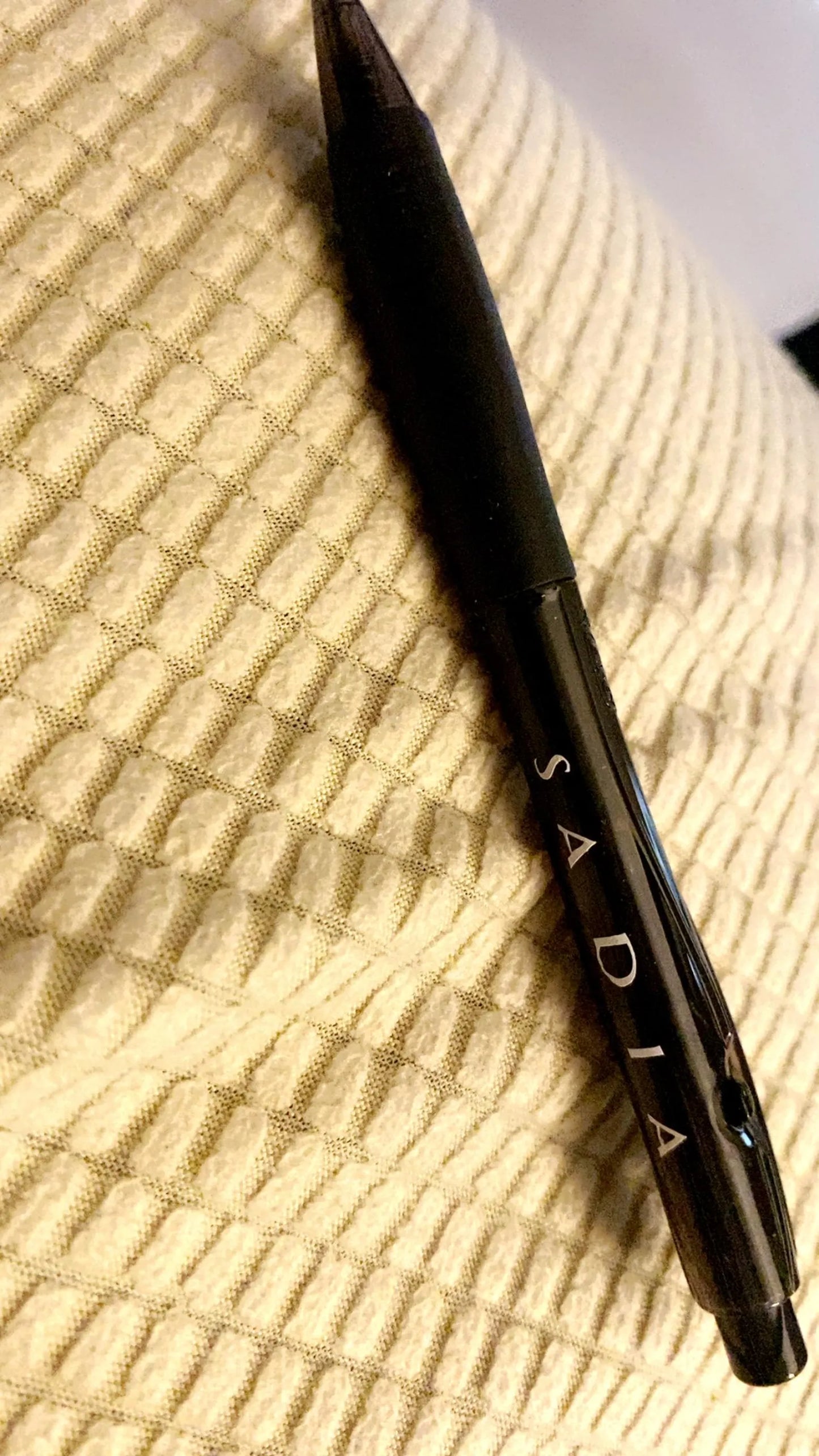 Personalised Black Bic Pen | Custom Name Printed | Smooth Writing Retractable Ballpoint – Gift for Office , School , or Events