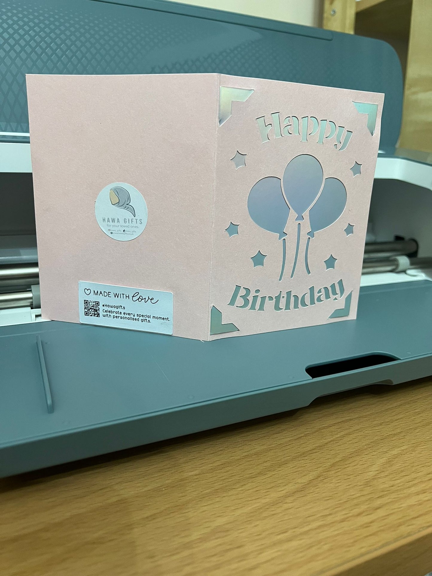 Personalized Greeting Card Keepsake | Custom Name & Message for Birthday & Thank You