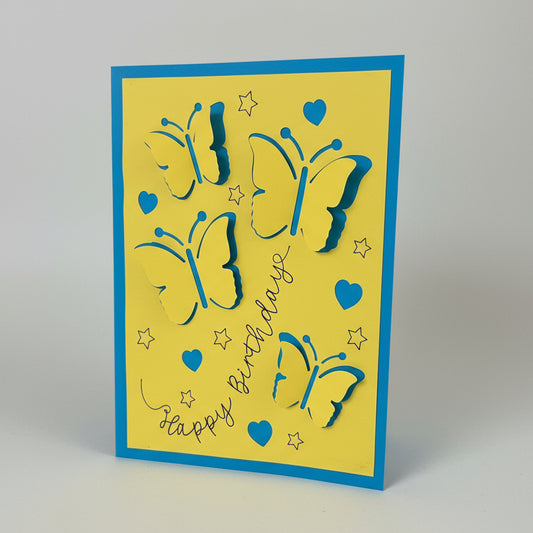 Custom Personalized Greeting Card | Birthday, Thank You & Keepsake Gift Card with Name & Message