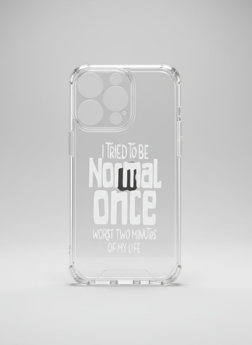 Personalised Clear iPhone Pro/Pro Max Case | Custom Name & Initial  | Transparent Protective Cover (Triple Camera Models)