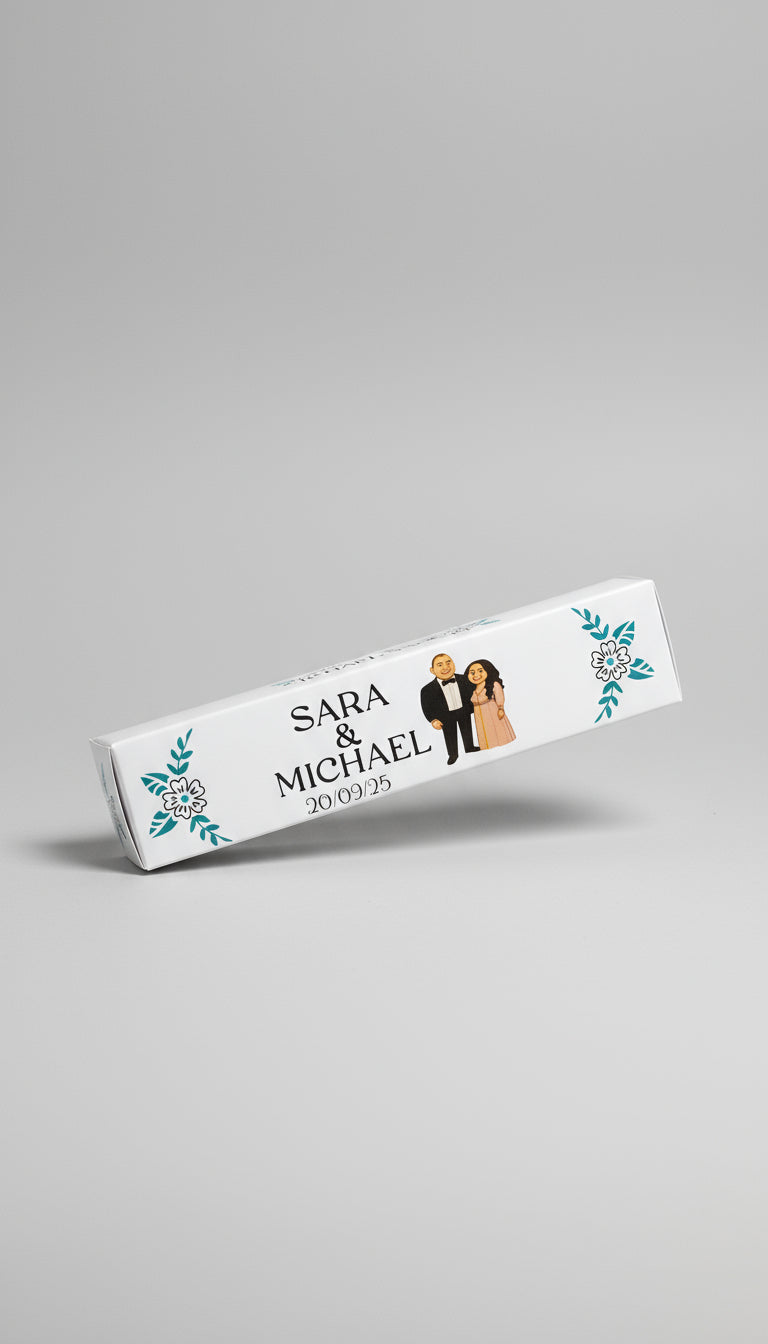 Elegant Personalized Serving Trays for Anniversary and Wedding  – Custom Name Design Paper Food & Snack Trays | Perfect for Wedding Receptions, Engagements & Bridal Events (Pack of 20)