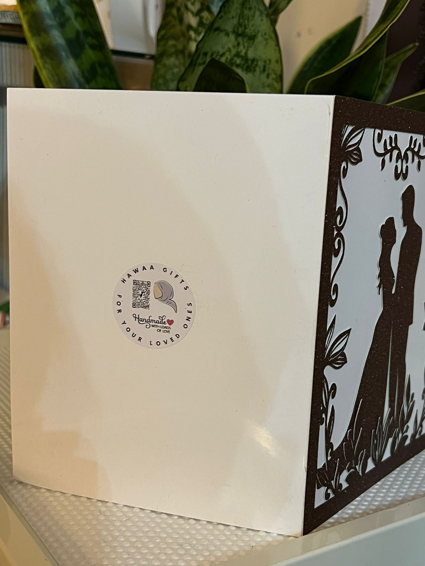 Personalized  Greeting Card | Custom Name & Message for Wedding, Engagement and Anniversary