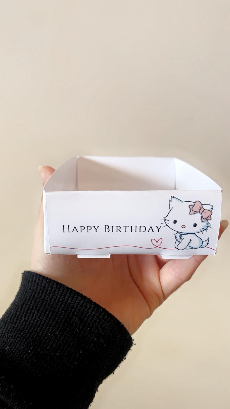 Birthday Serving Trays – Custom Name Design Paper Food & Snack Trays | Perfect for Birthday Parties, Celebrations & Special Events (Pack of 20)