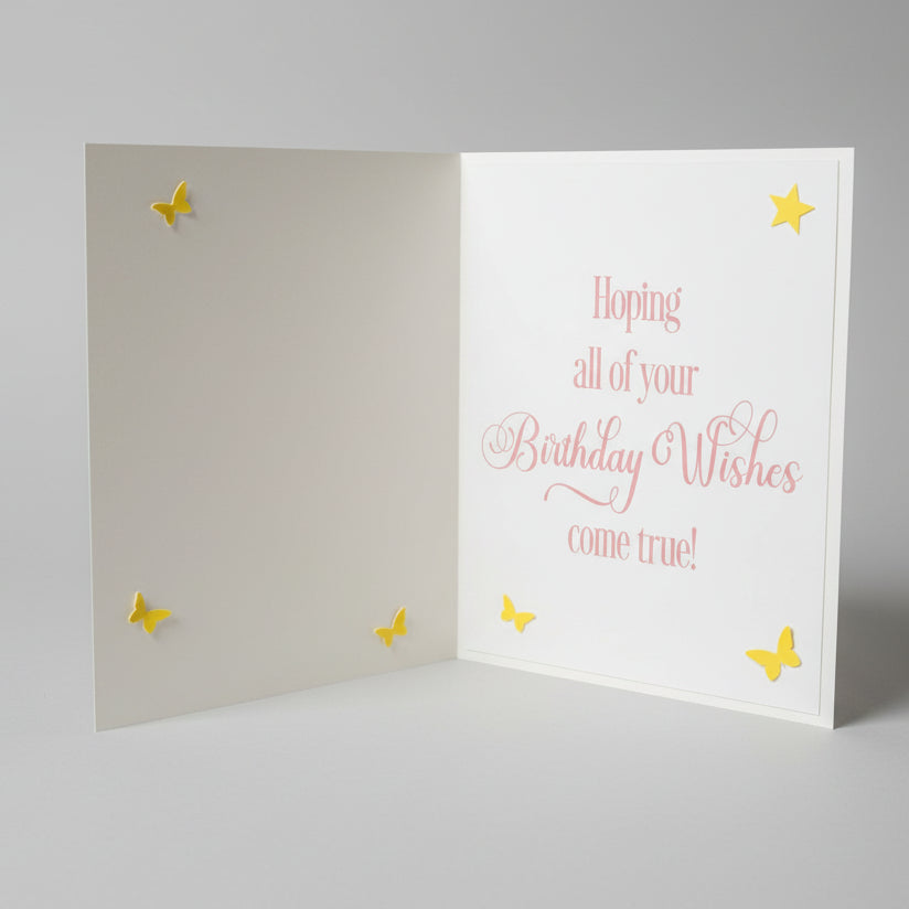 Personalized Keepsake Gift Card with Custom Name & Message | Mother's Birthday & Thank You Greeting