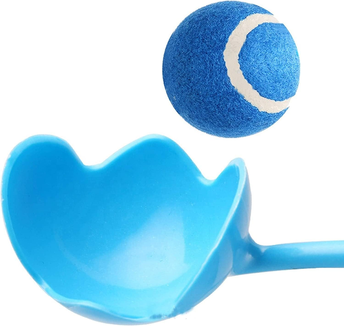 Plastic Tennis Ball Chucker Launcher | 4 Colors | Custom Pet Name Sticker