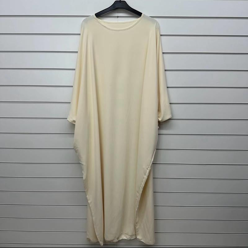 Elegant Rouched Sleeve Abaya with Pockets – Stylish & Modest Wear for Women