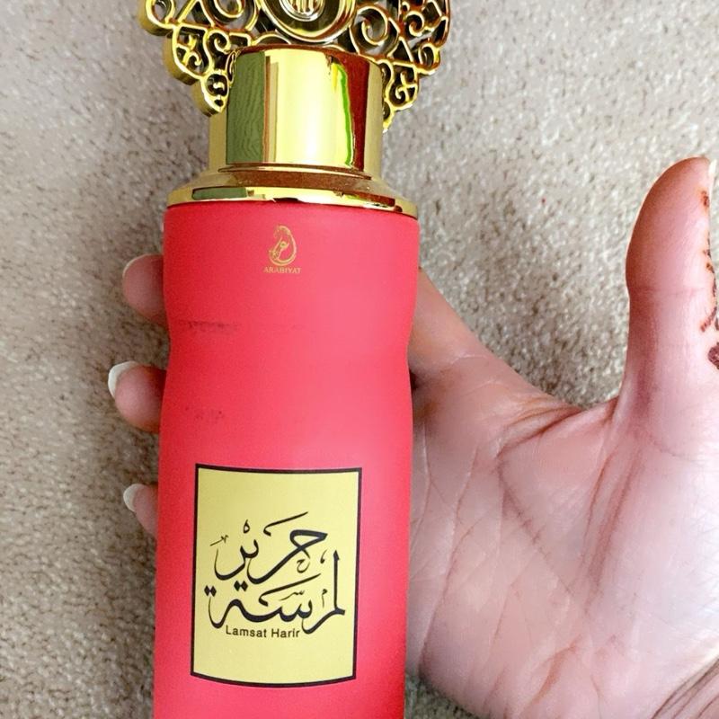 Arabiyat Lamasat Harir Body Spray 200ml  Special Edition Perfumed Spray