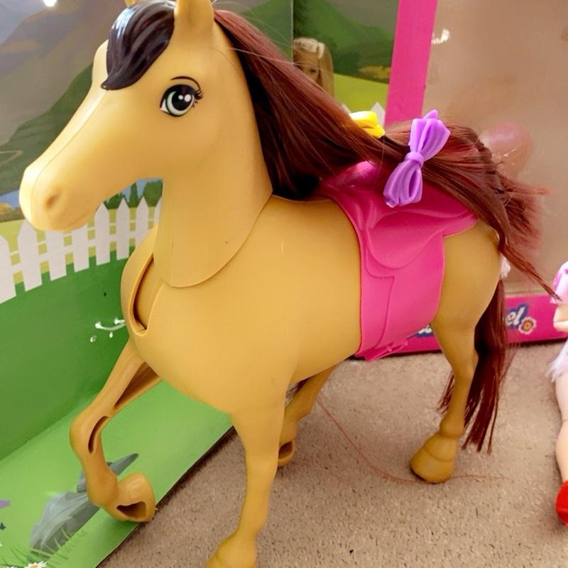 Giani Doll & Horse Play Set – Brown Horse Design with Brush & Accessories | Perfect Gift for Imaginative Play