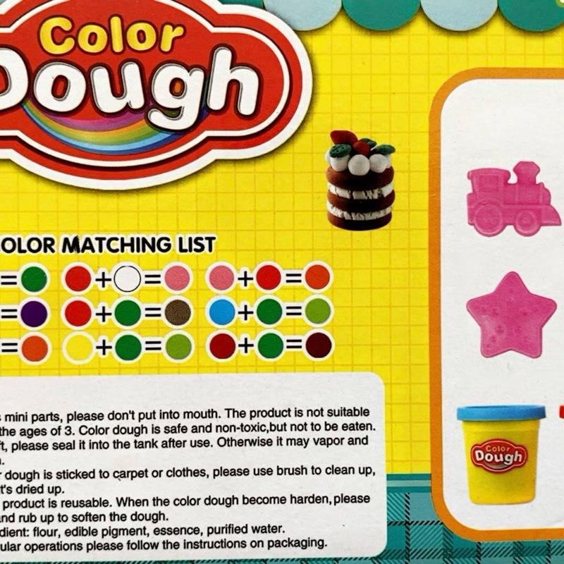 "Color Dough – 8-Color Play Dough Set with Fun Molds | Inspire Creativity in Children"