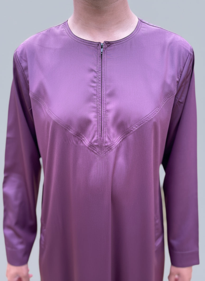 Luxurious Burgundy Thobes & Jubba for Men