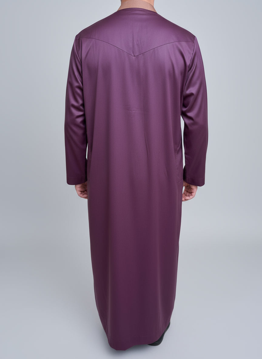Luxurious Burgundy Thobes & Jubba for Men
