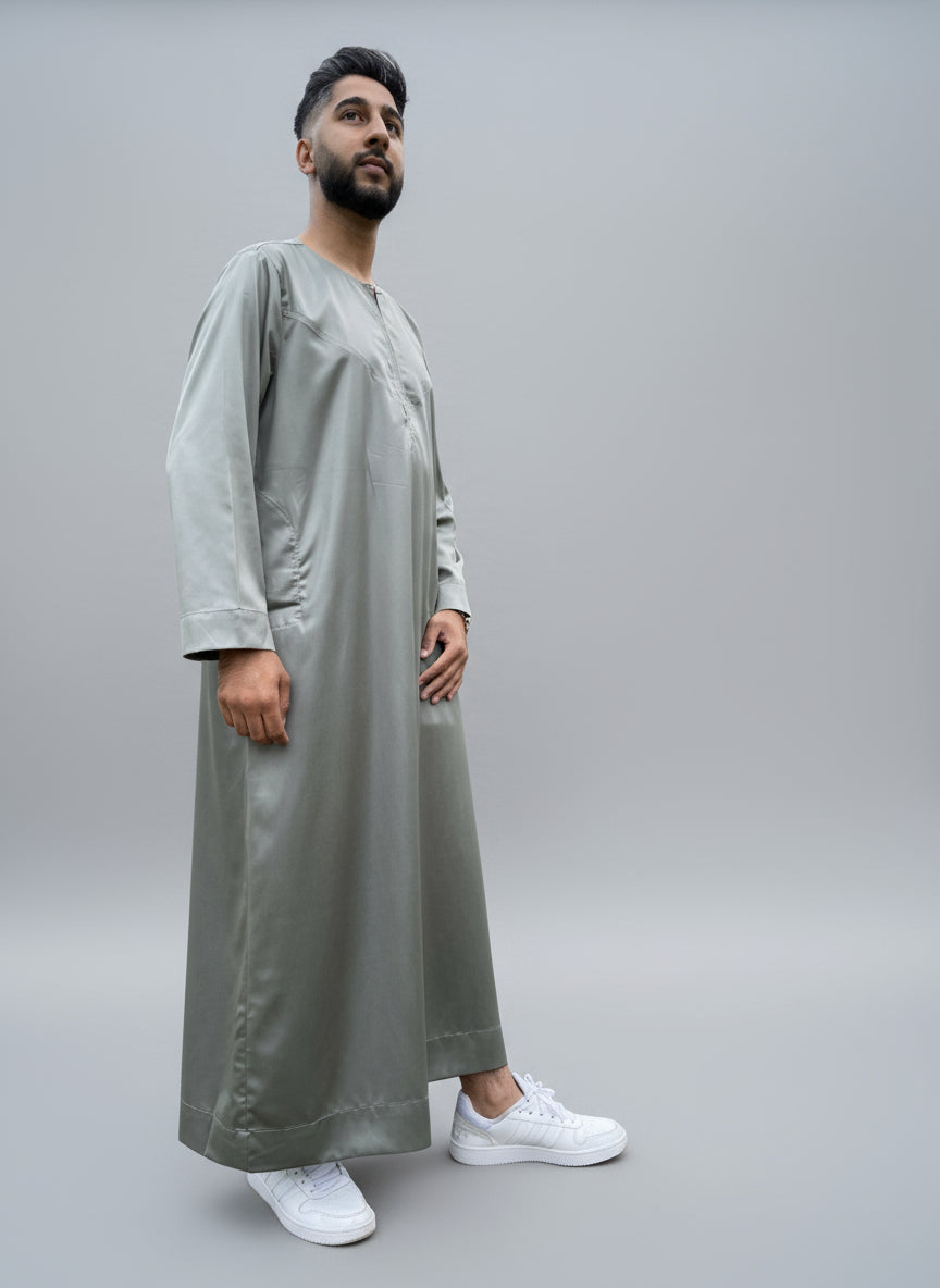 Khaki Green Thobes | Jubba