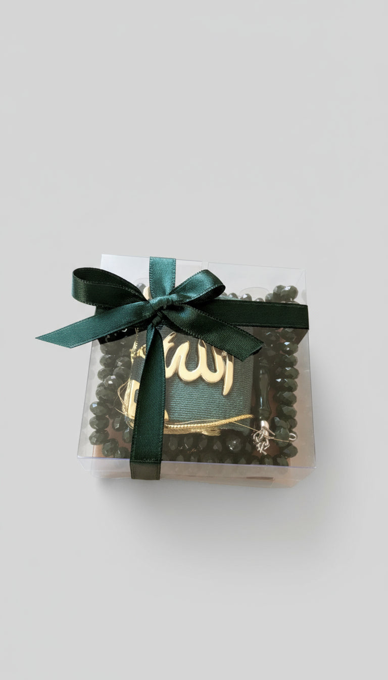 Mini Quran & Matching Tasbeeh prayer beads