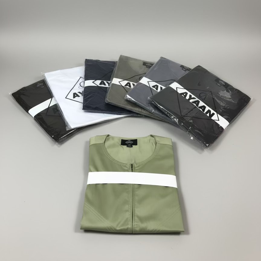 Premium Olive Green Men’s Traditional Islamic Jubba Thobe – Crafted for Elegance and Faith