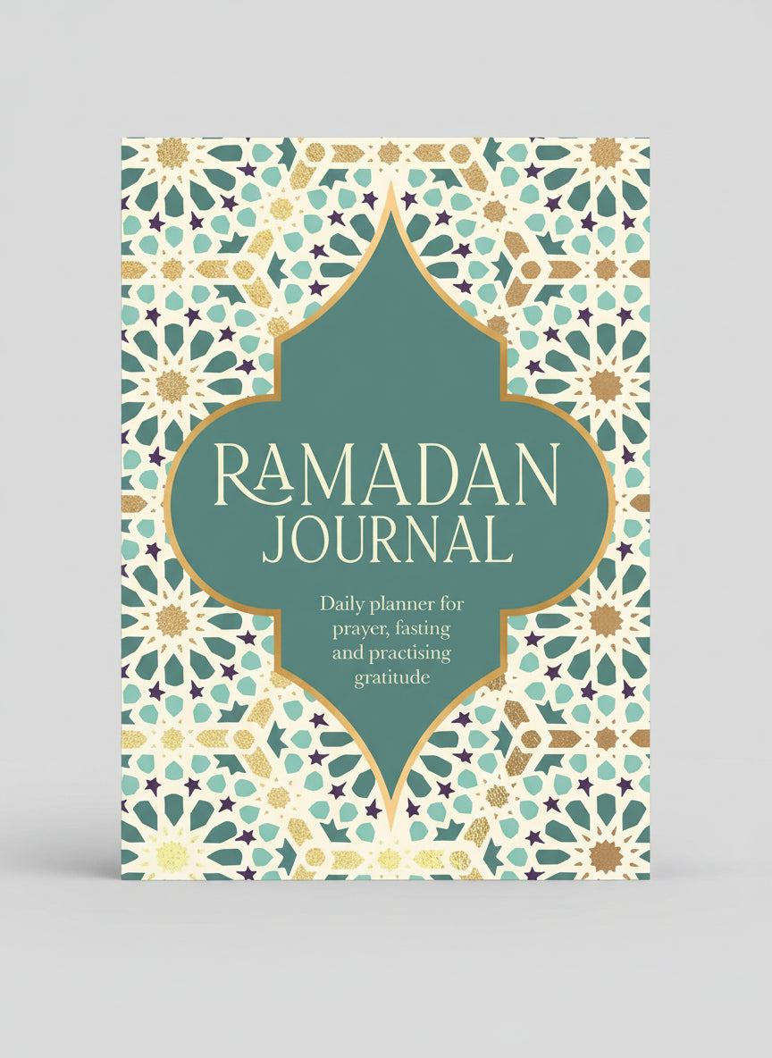 Luxurious Ramadan journal hardback cover