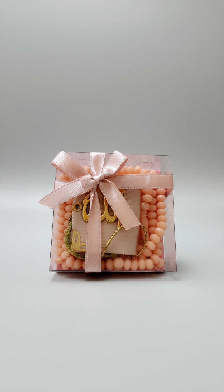 Mini Quran & Matching Tasbeeh prayer beads
