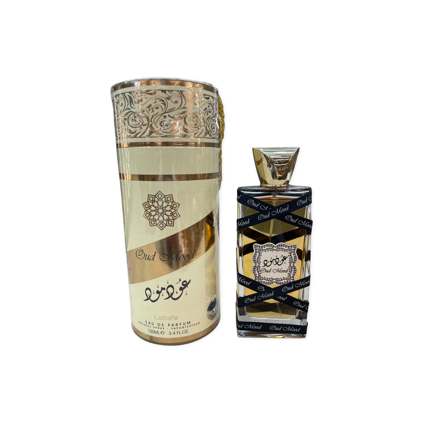 Oud Mood Gold by Lattafa Eau de Parfum Best Oriental Unisex Fragrance 100ml Bottle